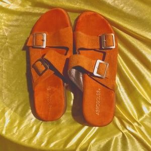 Aerosols. Sandals. Brown. Size 9